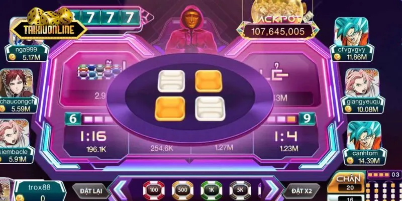 Cổng game sở hữu giao diện cực đẹp mắt