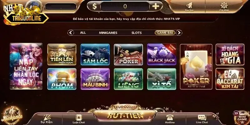 Cổng game Nhatvip là trang web tài xỉu cá cược uy tín