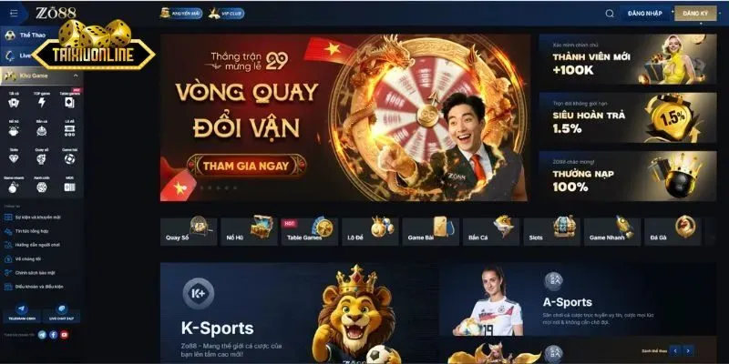 Đăng ký trải nghiệm game dễ dàng